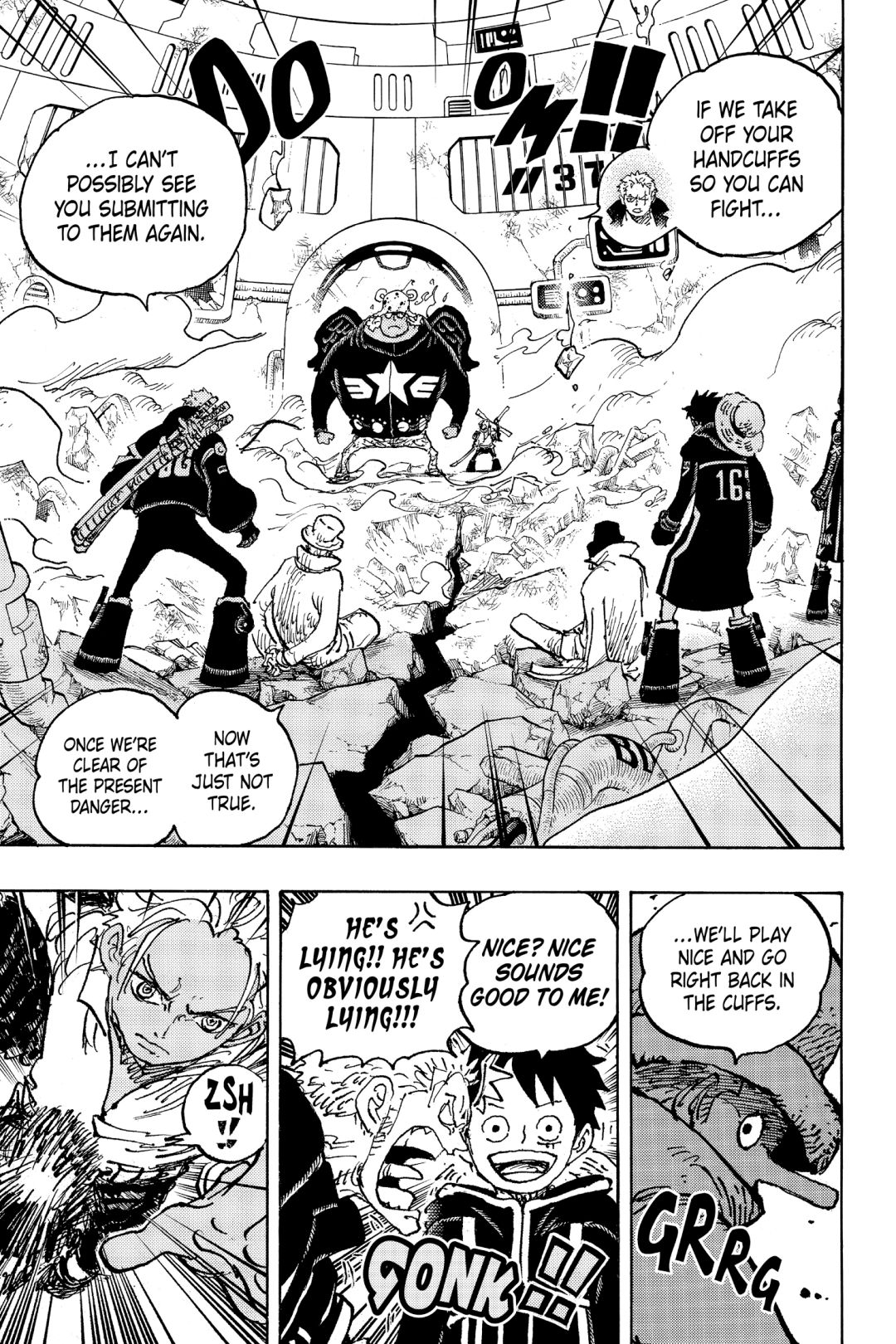 One Piece, Chapter 1076 image 02